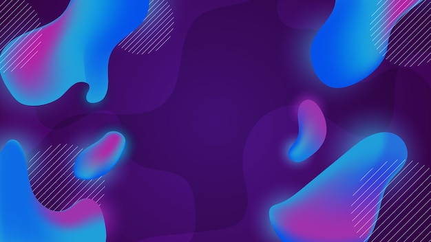 Gradient płyn płynne kształty tło