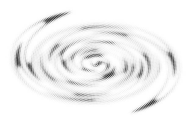 Plik wektorowy gradient półtonowe kropki tło pop art szablon w teksturze wektorowej ilustracja wektorowa