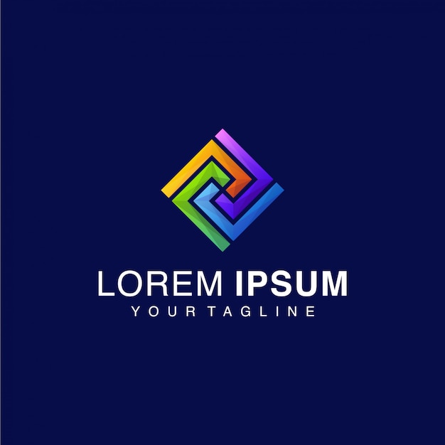 GRADIENT RHOMBUS LOGO