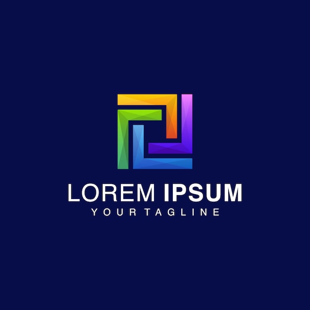 GRADIENT SQUARE LOGO
