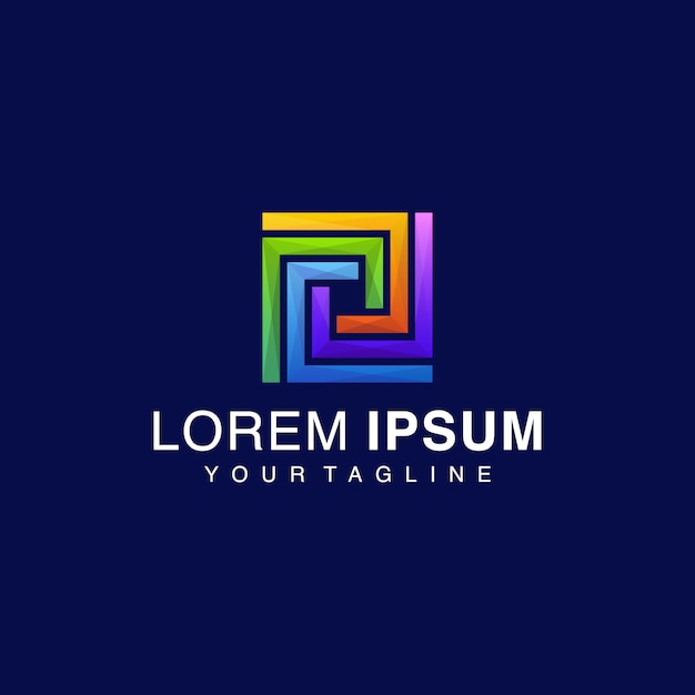 GRADIENT SQUARE LOGO
