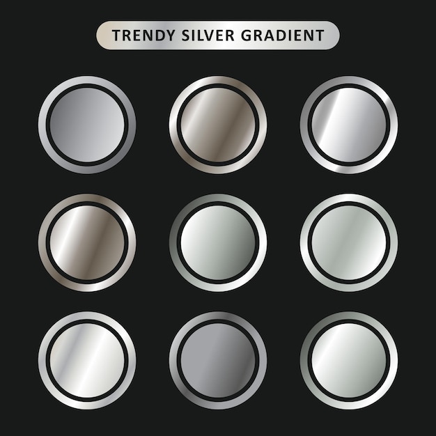 Gradient srebrny