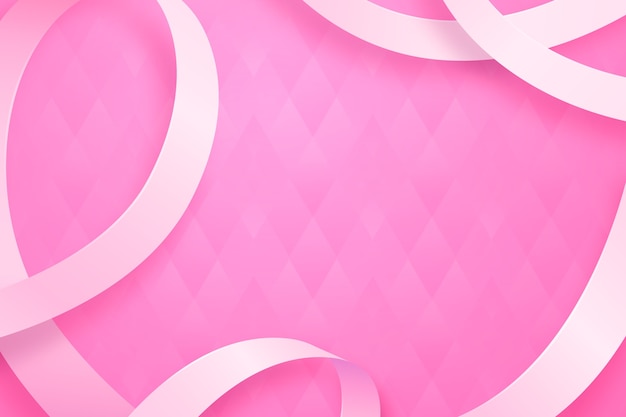 Plik wektorowy gradient white ribbon pink background