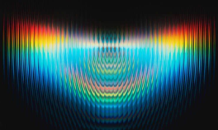 Wektor gradient wielobarwny wektorowy szkło ziarniste niewyraźne neon w kolorach pastelowych dla okładek tapet