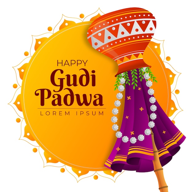 Plik wektorowy gradientowa ilustracja gudi padwa