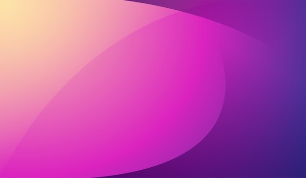 Gradientowy fioletowy kolor tła nowoczesny minimalistyczny wzór fali