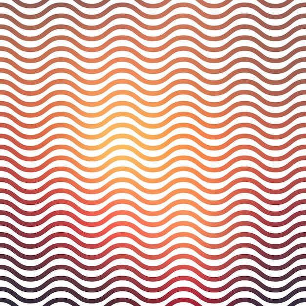Gradientowy wzór fal, streszczenie tło geometryczne. Luksusowa i elegancka ilustracja stylu