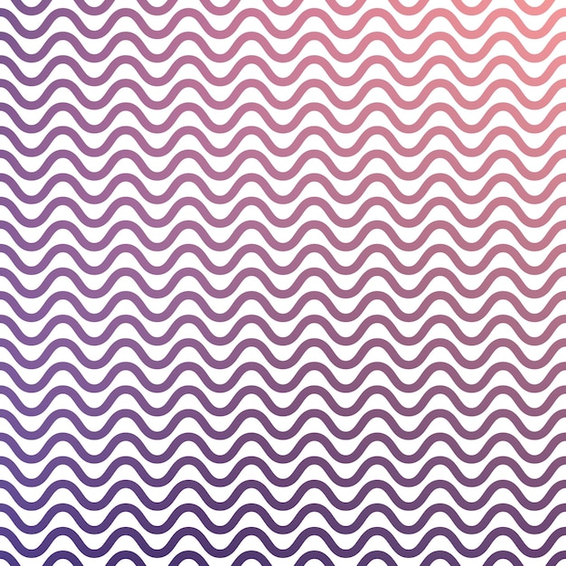 Gradientowy wzór fal, streszczenie tło geometryczne. Luksusowa i elegancka ilustracja stylu