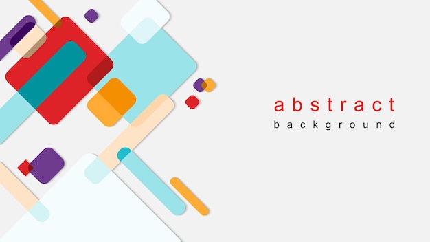 Graficzny abstrakt na kolorowym tle