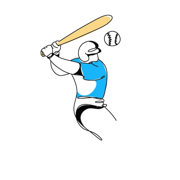 graficzny baseball Ten energiczny projekt jest idealny dla stron internetowych, blogów, mediów społecznościowych i innych