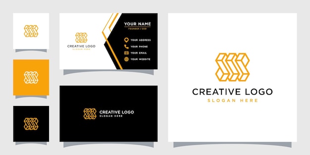 Grafika wektorowa abstrakcyjnego szablonu projektu logo