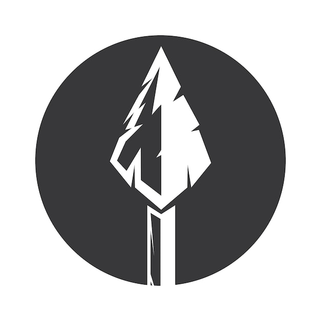 Plik wektorowy grafika wektorowa ikona logo włóczni