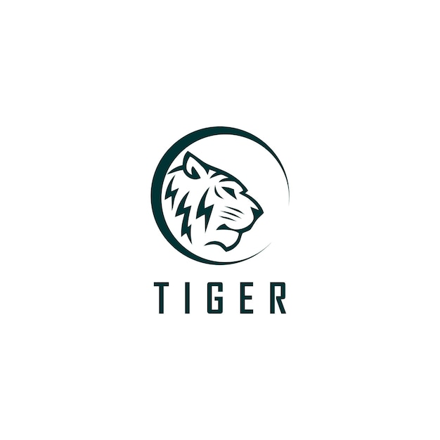 Grafika Wektorowa Logo Głowy Tygrysa I Ikony Tygrysa