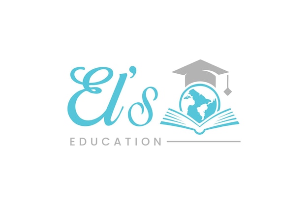 Grafika Wektorowa Logo World Education Dobre Dla Edukacji, Studiów Lub Studiów Licencjackich