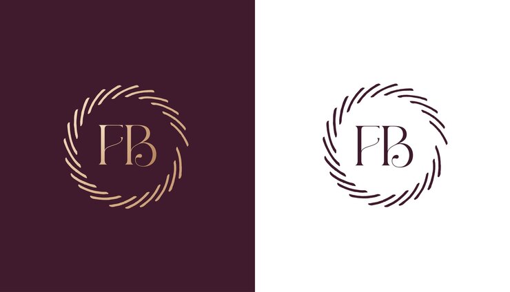 Wektor grafika wektorowa projektu logo fb