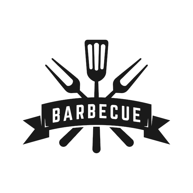 Grafika Wektorowa Szablonu Projektu Logo Bbq