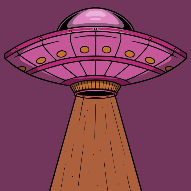 Grafika Wektorowa Ufo