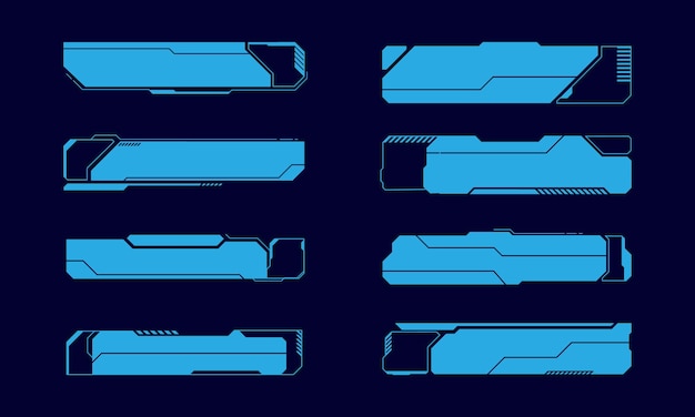 granice przyszłość interfejs hud nowoczesny cyfrowy design