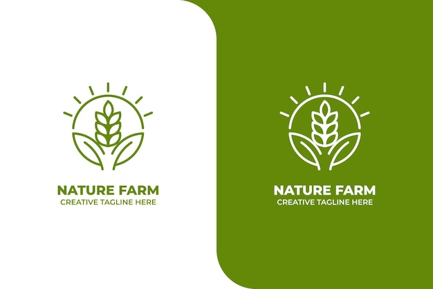 Green Nature Farma Pszenicy Monoline Logo