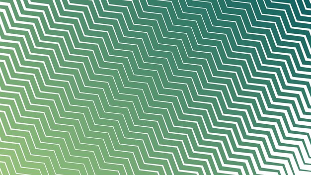 Green Zigzag Stripes Line Pattern Tło dla świeżych i energicznych projektów