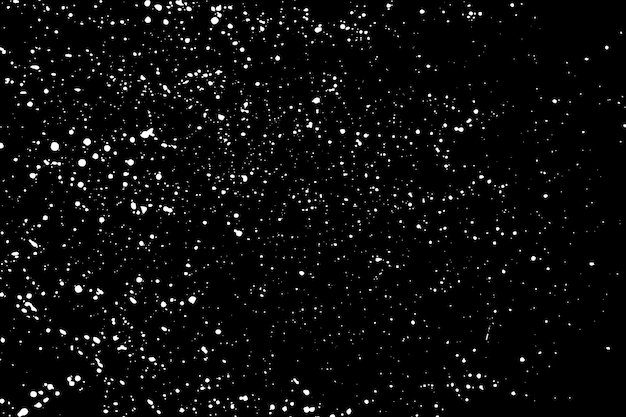 Grunge dot dust stary tekstura pokrycie czarne puste tło plakat ilustracja wektorowa