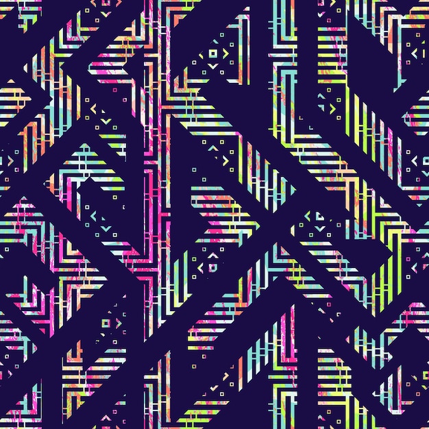 Grunge geometryczny bezszwowy wzór eps 10 plik wektorowy
