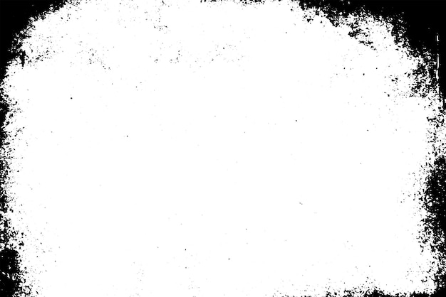 Grunge obramowania wektora teksturę tła Abstrakcyjna ramki nakładki Brudne i uszkodzone tło