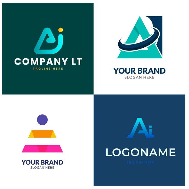 Grupa logo, w tym logo marki
