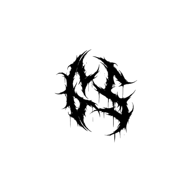 Gs monogram logo projekt list tekst nazwa symbol monochromatyczne logotyp alfabet znak proste logo
