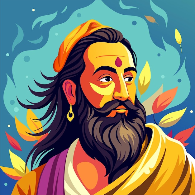 Guru Ravidas Jyanti Ilustracja