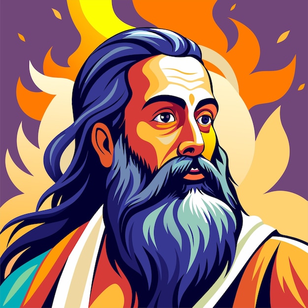 Guru Ravidas Jyanti Ilustracja