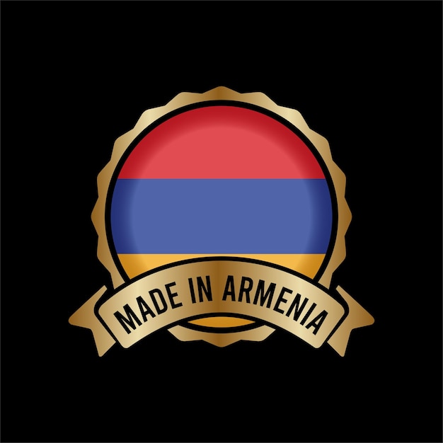 Guzik Ze Złotą Odznaką I Etykietą Made In Armenia-01