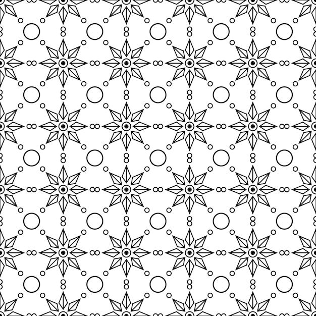 Gwiazdowy bezszwowy abstrakcjonistyczny geometryczny wzór