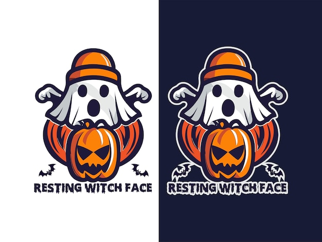 Halloween Koszulka Projekt Logo Wygenerowano Ai