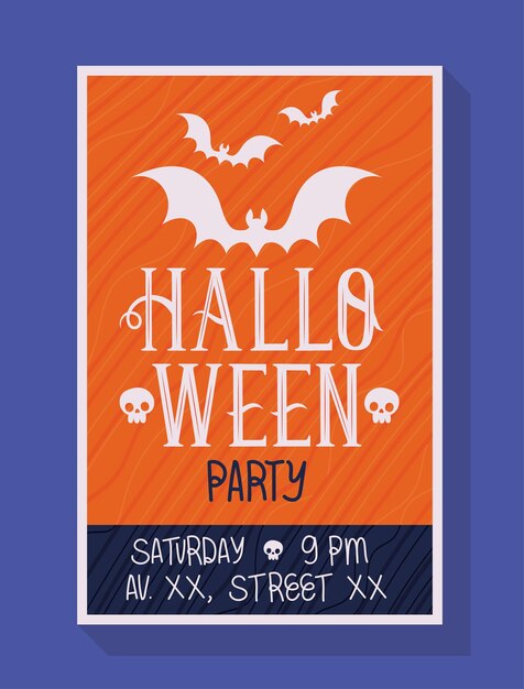 Halloween Party plakat
