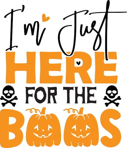 Plik wektorowy halloween typografia projektowanie drukowanie na t shirt kubek banner plakat itp