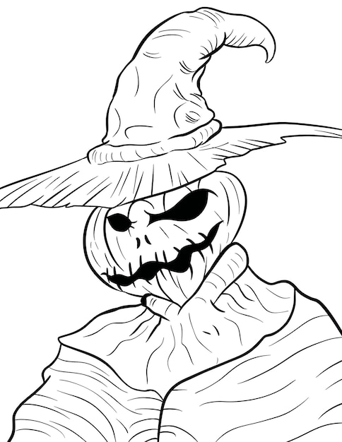 Halloweenowa kolorowanka dla dzieci