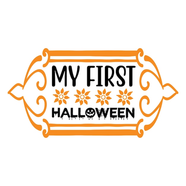 Plik wektorowy halloweenowy projekt svg