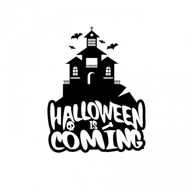 Halloweenowy Projekt Z Typografią