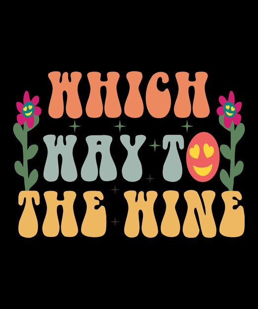 Halloweenowy styl retro SVG Groovy, vintage groovy, typografia sposób projektowania koszulki Premium Wektorów
