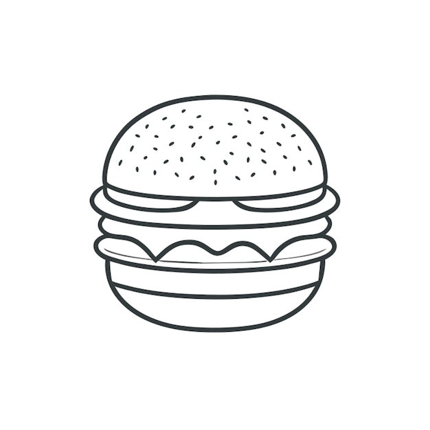 Hamburguesa Ilustracja Wektorowa