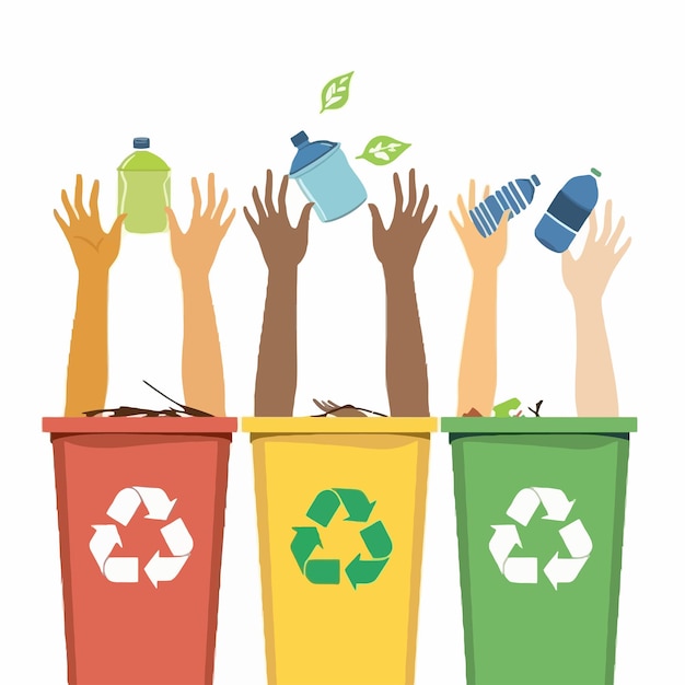 Hands_with_trash_and_recycle_sign_vector