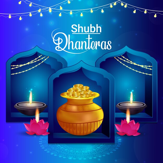 Happy Dhanteras Design