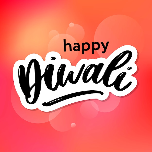 Happy Diwali Napis