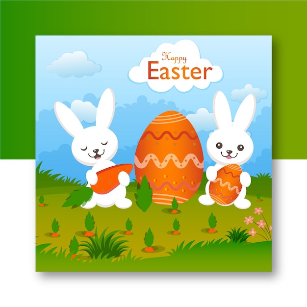 Happy Easter Ilustracji