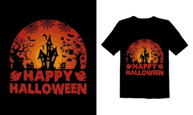 Happy Halloween Halloween T Shirt Design