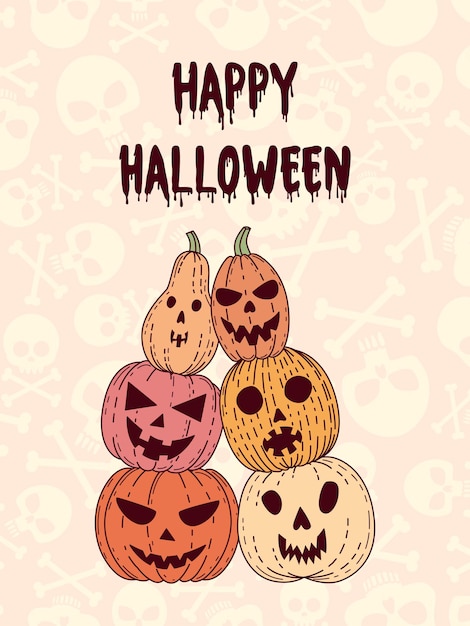 Happy Halloween Kartkę Z życzeniami