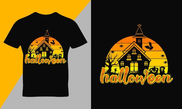 Happy Halloween Sortuj Cytat Typografii Szablon Projekt Koszulki