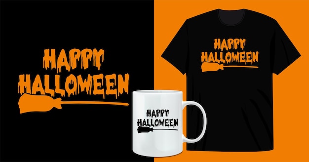 Happy Halloween T Shirt I Projekt Kubka Do Kawy