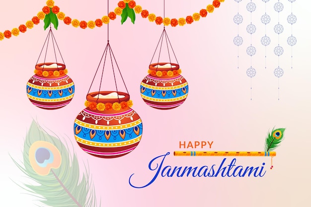 Happy Krysznadźanmasztami Dahi Handi, czyli kremowe i garnkowe tło